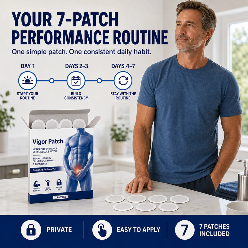 Men’s Vitality Micro-Point Patches