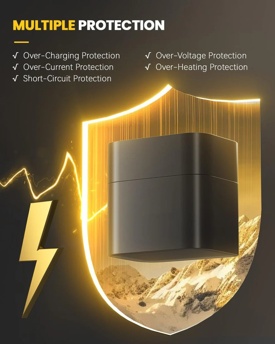 Charging Compartment - Rechargeable Aa/Aaa Lithium Battery