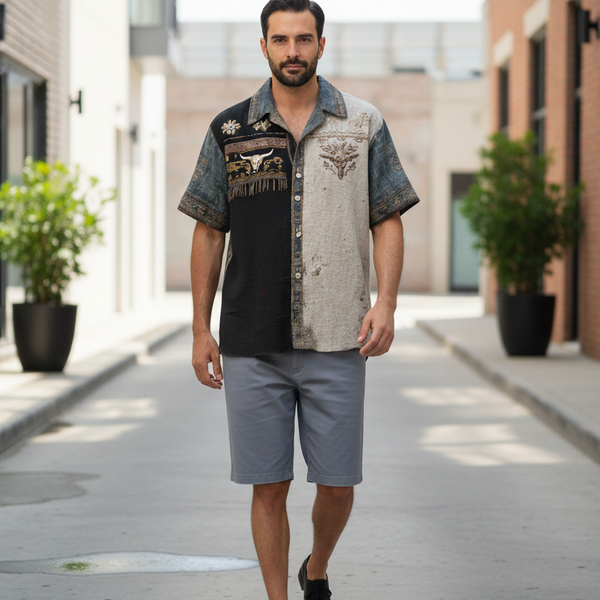 Heritage Bull Emblem Shirt