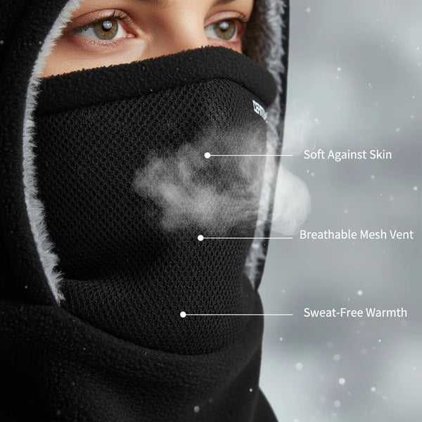 Balaclava Hat, Mask & Neck Warmer