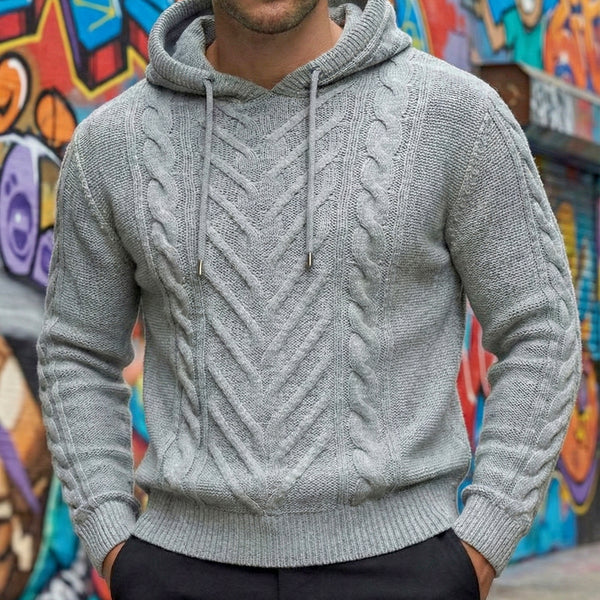 Cozy Knit Hoodie