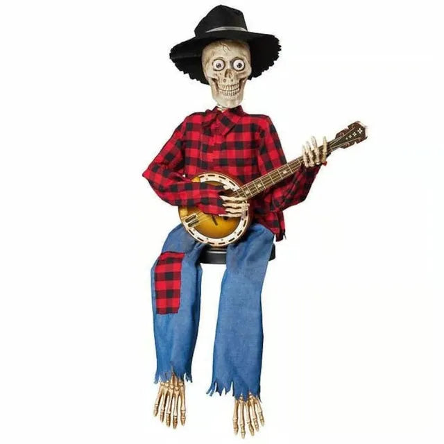 Animated Dueling Banjo Skeletons