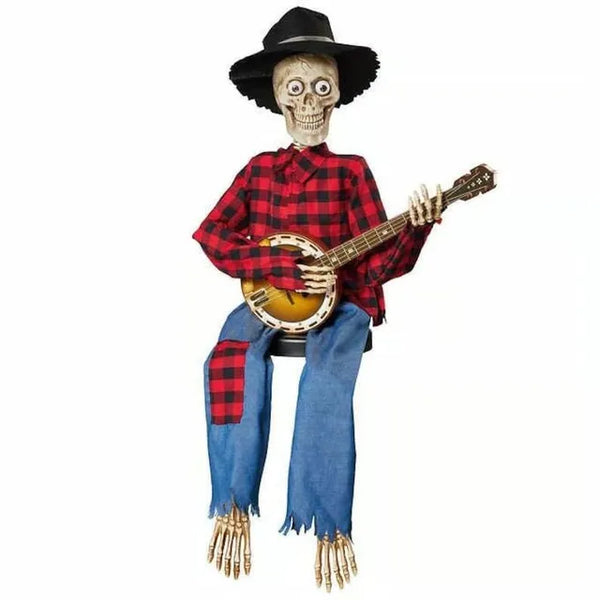 Animated Dueling Banjo Skeletons