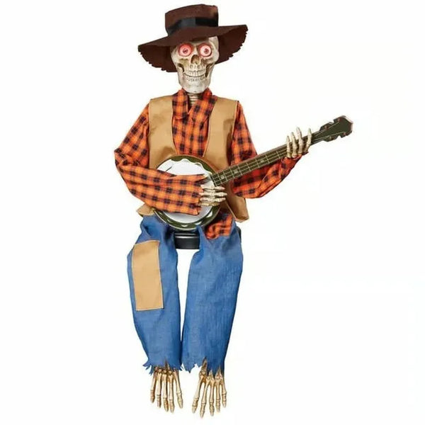 Animated Dueling Banjo Skeletons