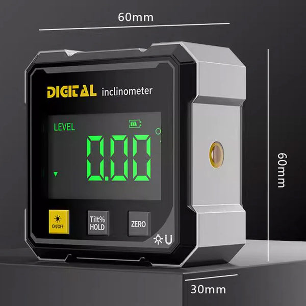 Digital 4-Sided Magnetic Laser Angle Scanner