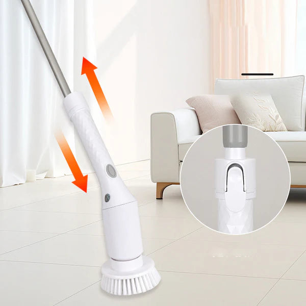 Waterproof Telescopic Electric Spin Scrubber