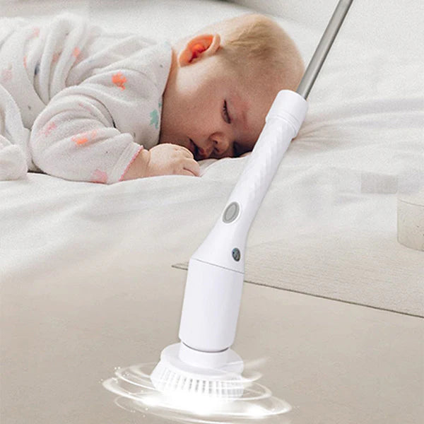 Waterproof Telescopic Electric Spin Scrubber