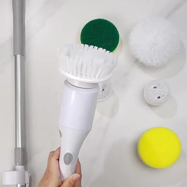 Waterproof Telescopic Electric Spin Scrubber