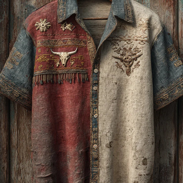 Heritage Bull Emblem Shirt