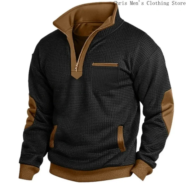Frontier Zip Highneck Sweater
