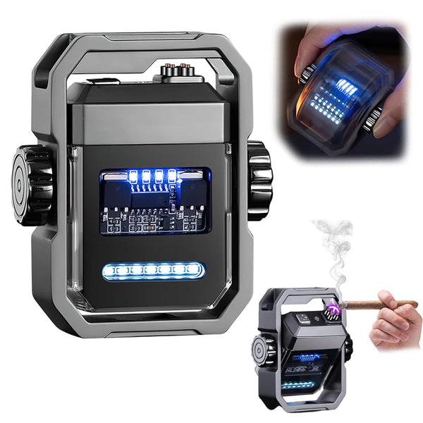 Armor Spinner USB Plasma Lighter