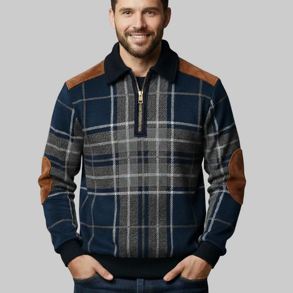 Heritage Plaid Zip Sweatshirt