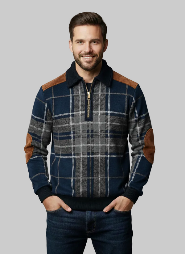 Heritage Plaid Zip Sweatshirt