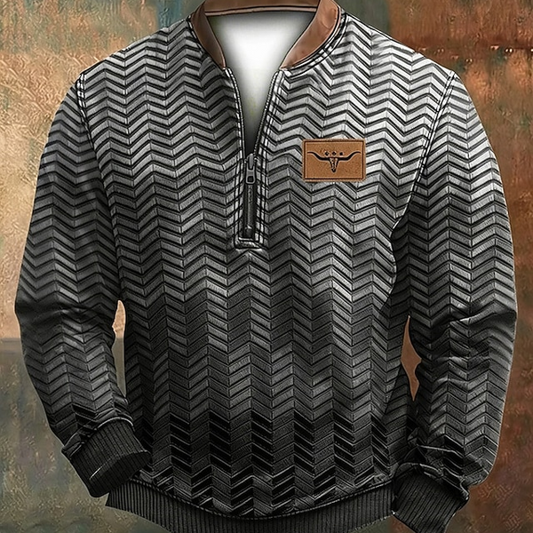 BLACKSTONE Half Zip Pullover