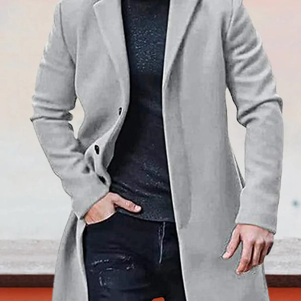 Men's Classic Long Coat