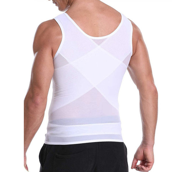 Sleek Men’s Waist Sculpting Vest