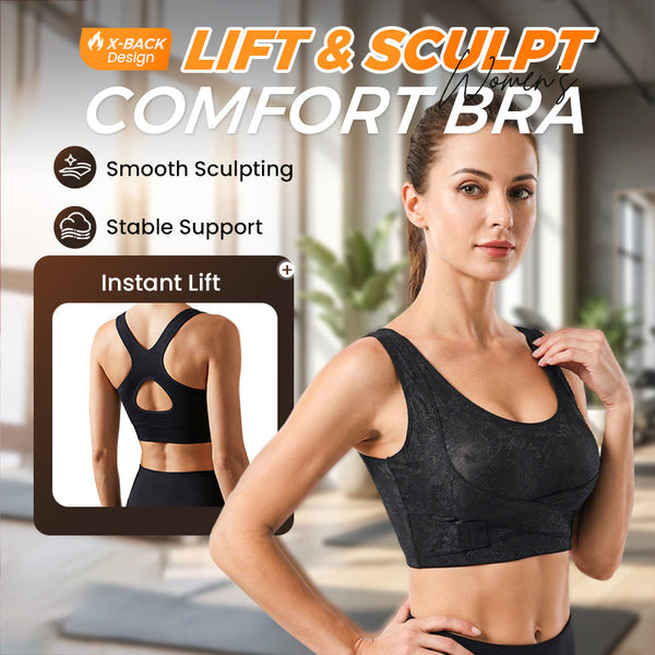Criss-Cross Lift & Sculpt Comfort Bra