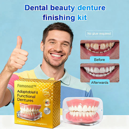 InstaFit Natural Adaptive Dentures Kit