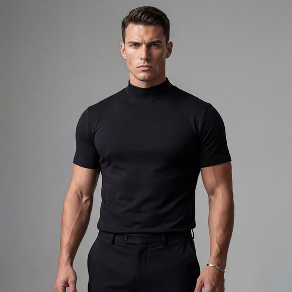 PrimeFit High Neck T-Shirt