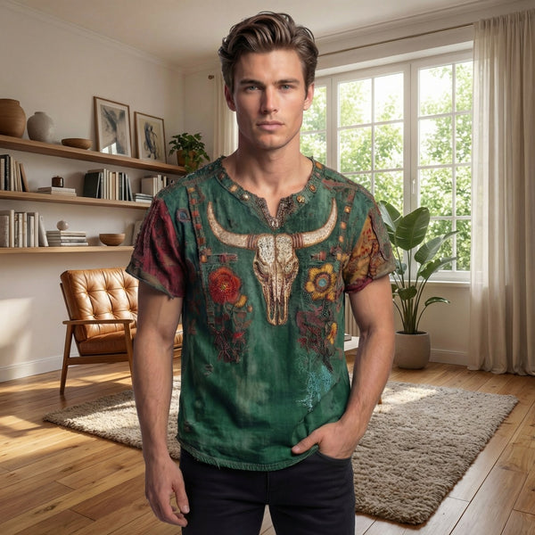 Bold Human Face Graphic Tee