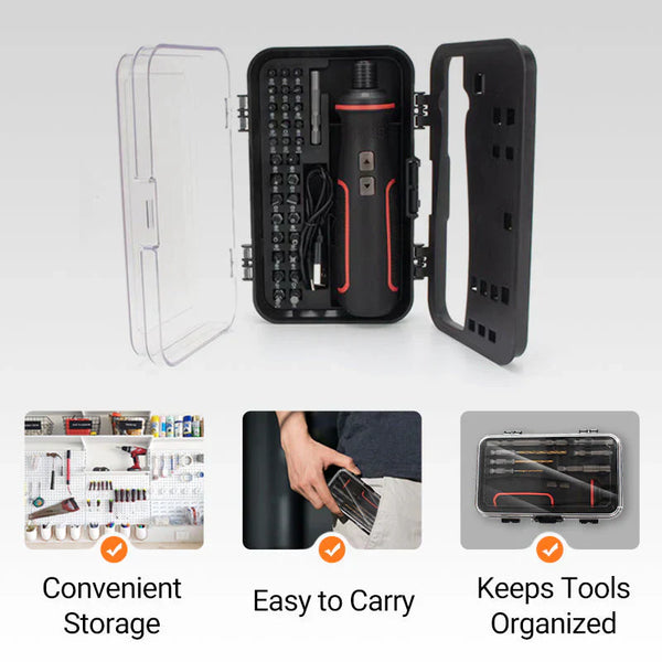 Cordless Electric Screwdriver Set