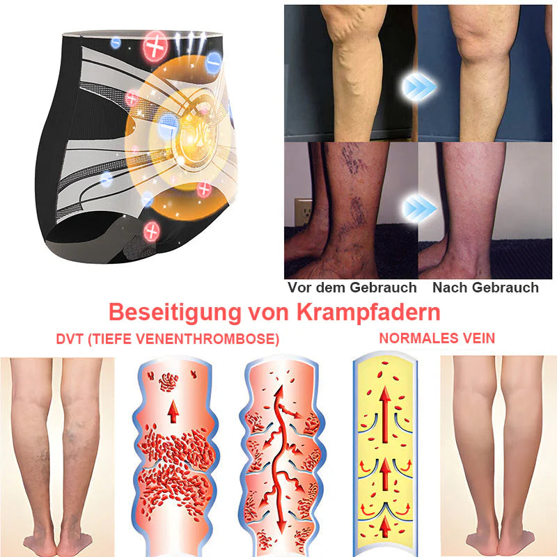 Medical Grade Titanium Fiber Tourmaline Shaping Shorts