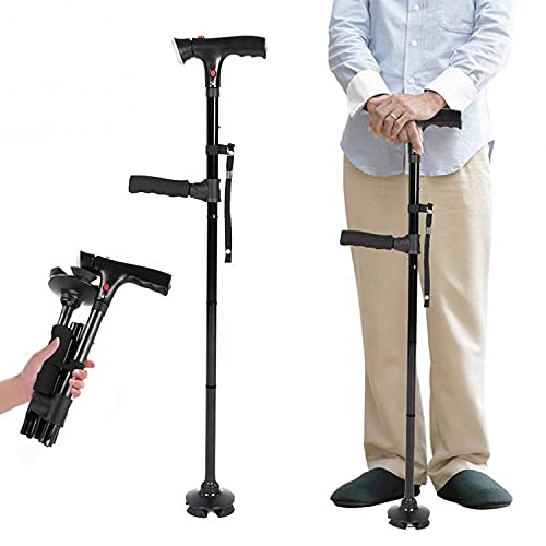 Foldable Walking Stick With LED Light