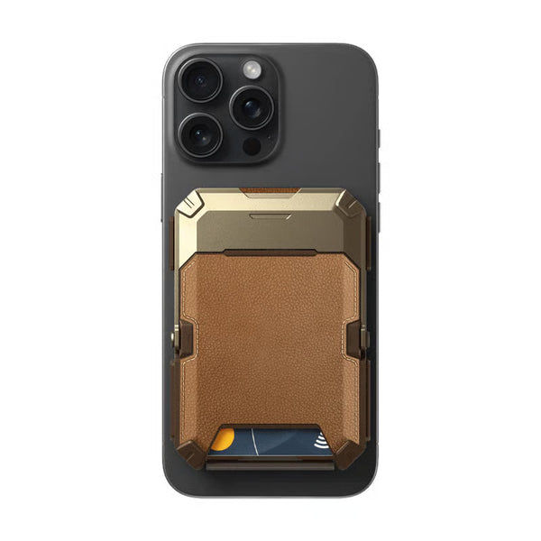 Magnetic Phone Wallet with Adjustable Stand