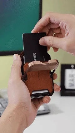 Magnetic Phone Wallet with Adjustable Stand